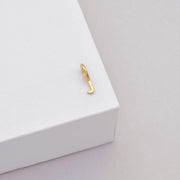 9k Tiny Letter Charm J