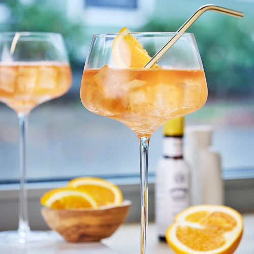 Amaro Spritz glasses