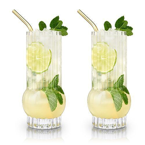 Deco Crystal Highlight glasses