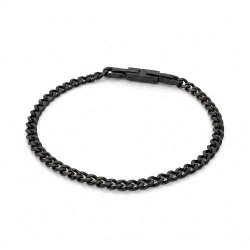 Steel 4mm Cuban Bracelet