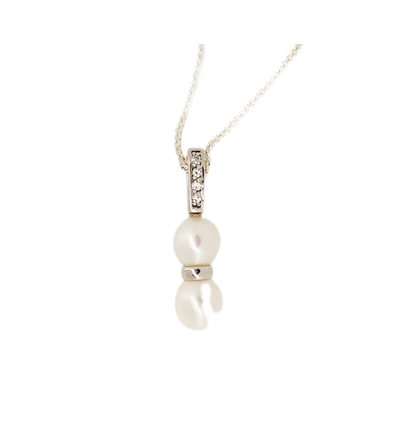 Sterling silver Pearl pendant