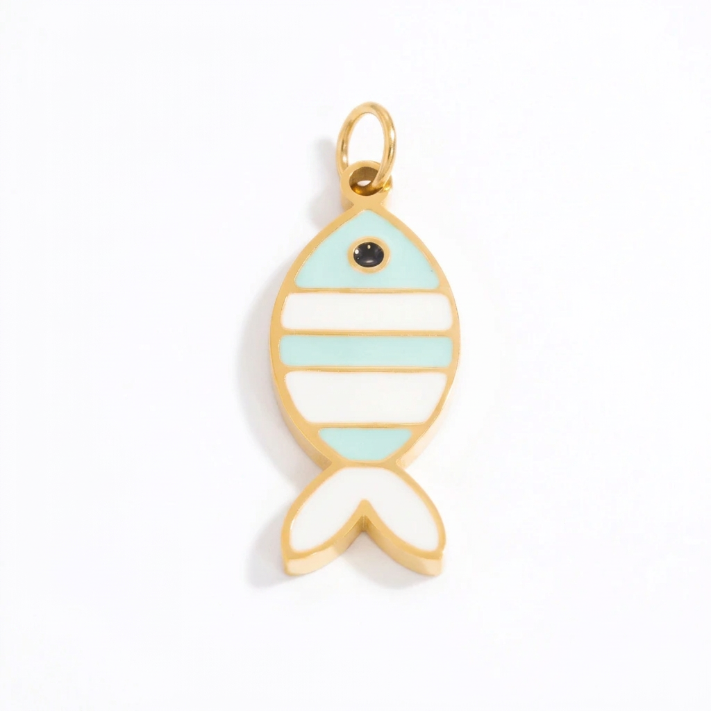 Charm Bar Fish Charm