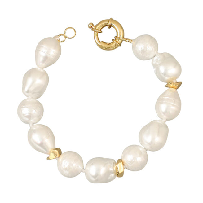Shell Pearl Bracelet