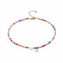 Children's beaded initial necklace
