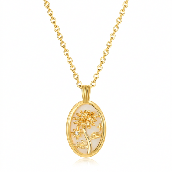 November Birthflower Necklace