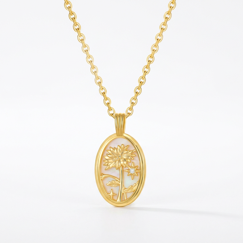 September Birthflower Necklace