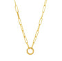 40cm Longlink Stainless Steel Gold Chain