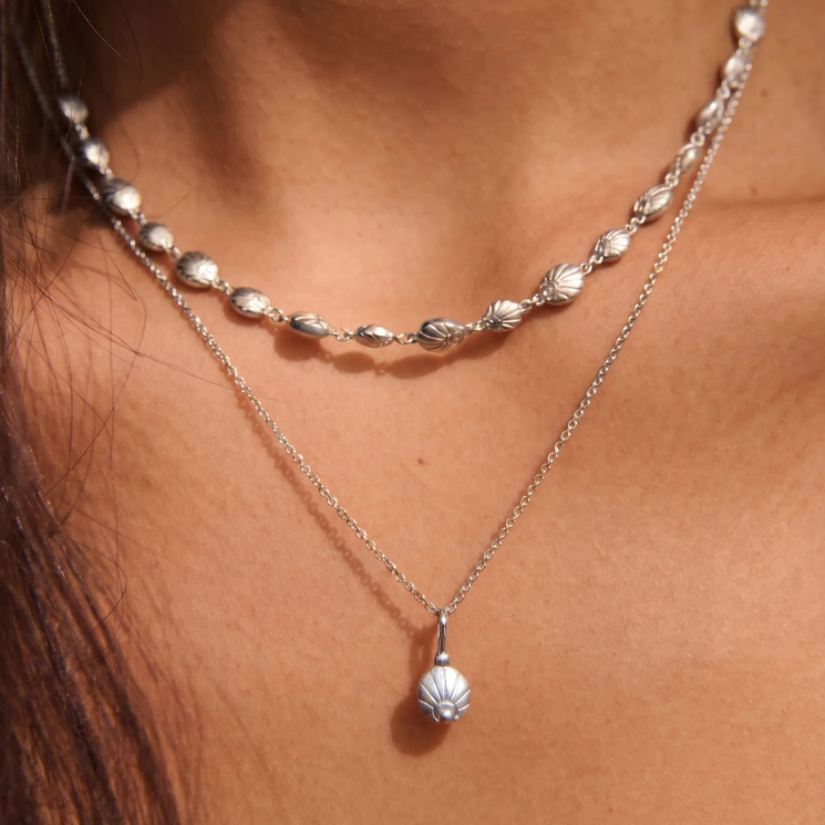Soul Protector Shell Charm Necklace