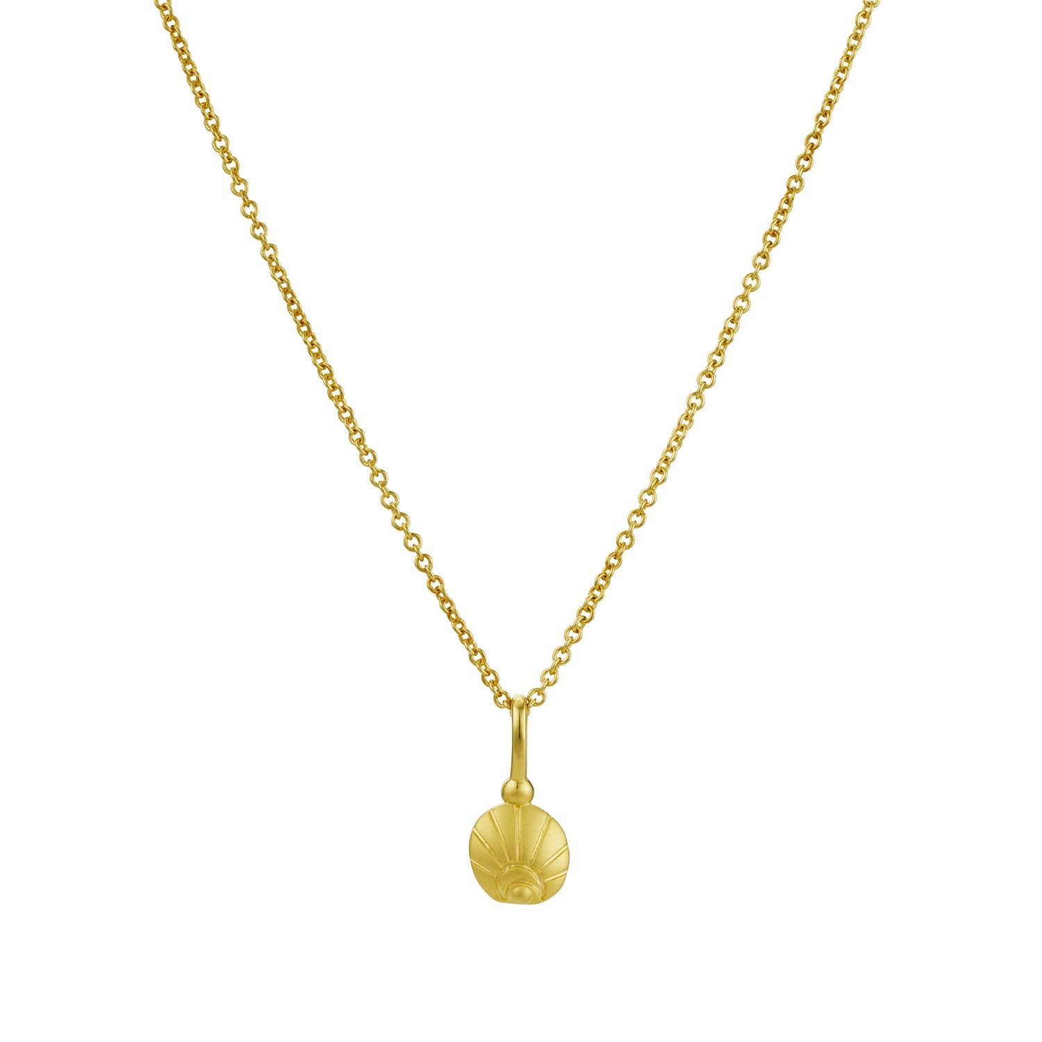 Soul Protector Shell Charm Necklace