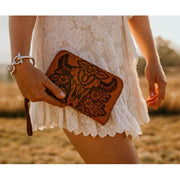 Mudgee buffalo Tan Wallet