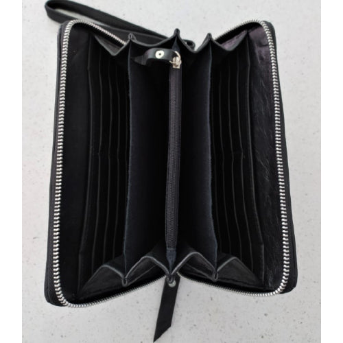 Inverelle Zip Black Wallet