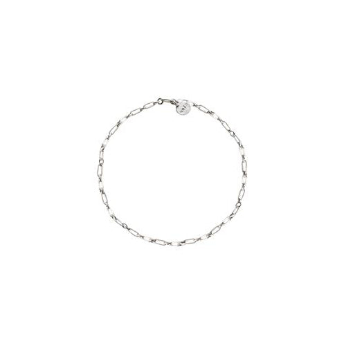 Sterling silver anklet