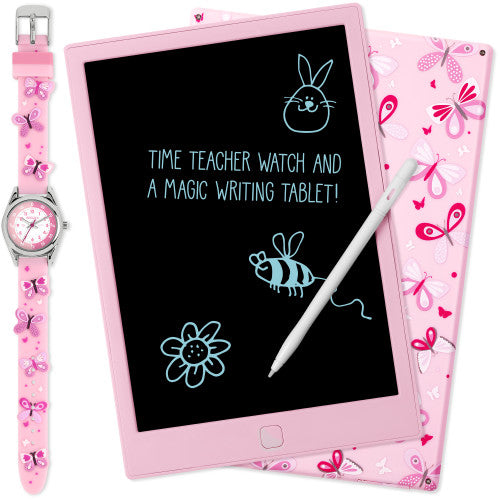 Tikkers 3d Butterfly Watch & Writing Pad