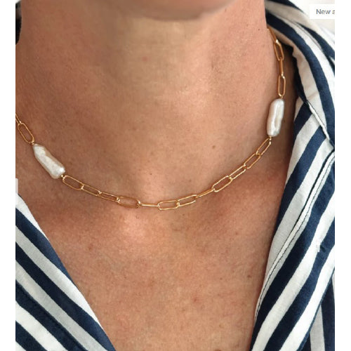 Anna Baroque Fwp Necklace 40 + 5cm