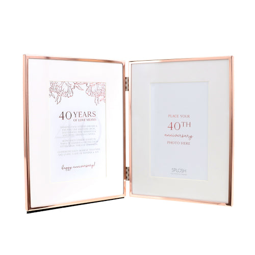 40th Anniversary Frame