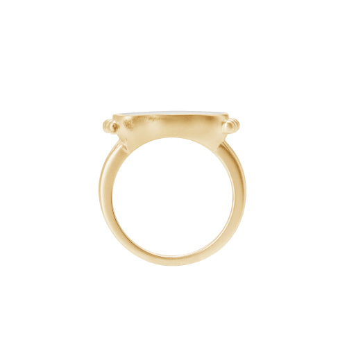 Aphrodite Goddess MOP Ring