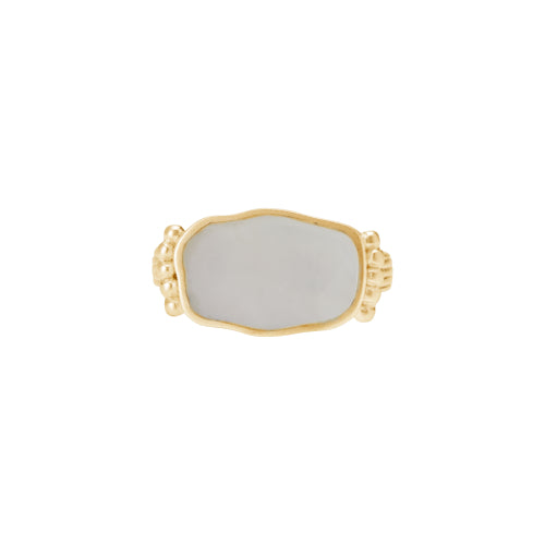 Aphrodite Goddess MOP Ring