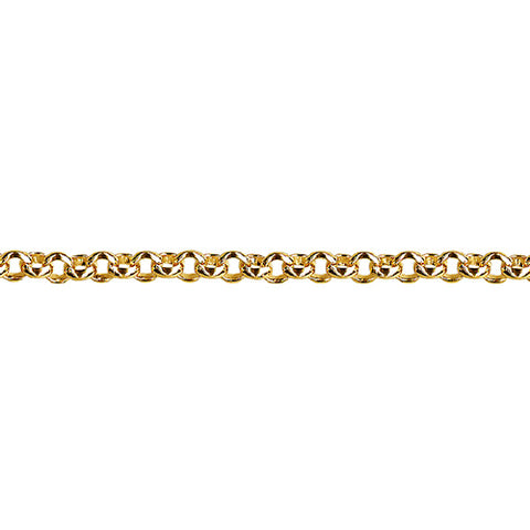 Gold plated belcher chain