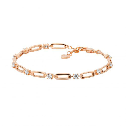 Open link CZ bracelet