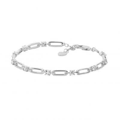 Open link CZ bracelet