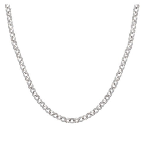 Sterling silver belcher chain