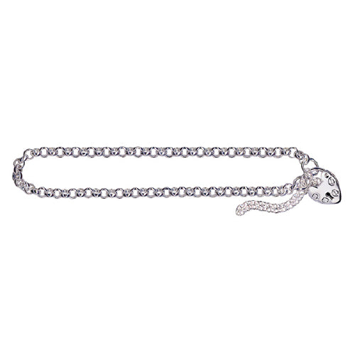 Sterling silver belcher bracelet