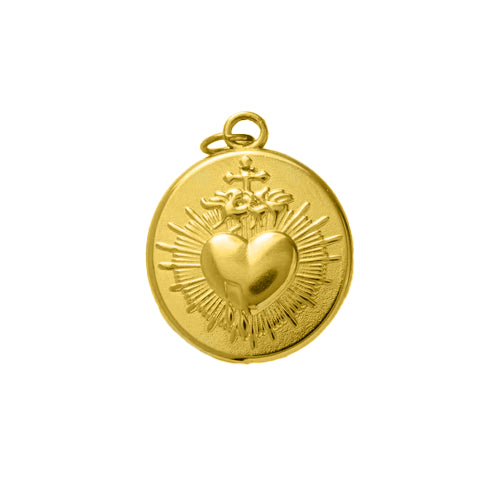 Romeo & Juliet Heart Charm