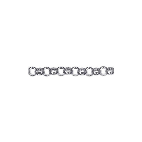 Sterling silver belcher bracelet
