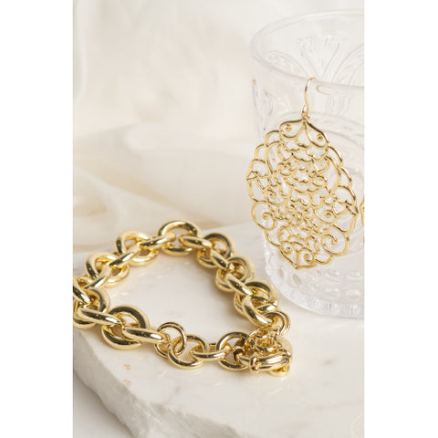 Kelly gold bracelet
