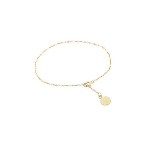 Heather gold pearl bracelet