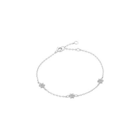 Petal Silver Bracelet