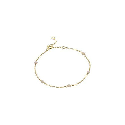 Lilibet Gold Pearl Bracelet