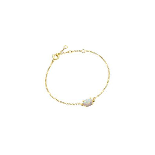 Emery Gold Opal Bracelet