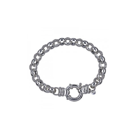 Sterling silver belcher bracelet