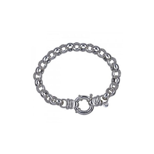 Sterling silver belcher bracelet