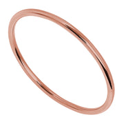 Simplicity Rose gold bangle
