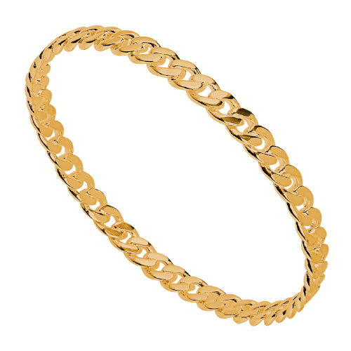 Curb link bangle by Najo