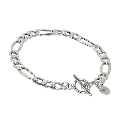 Figaro link bracelet