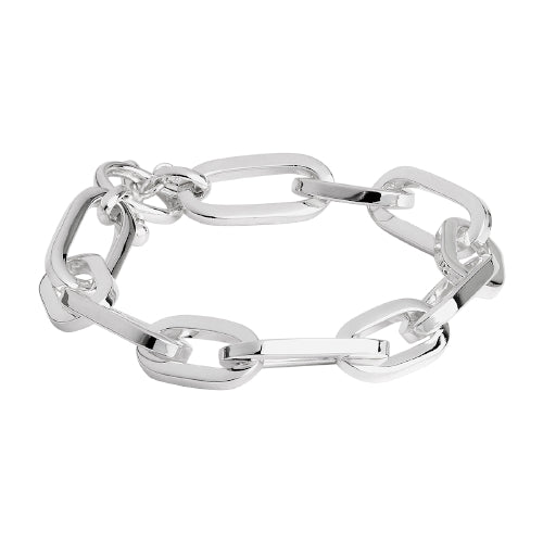 Luminary Chunky Silver Bracelet (20cm)