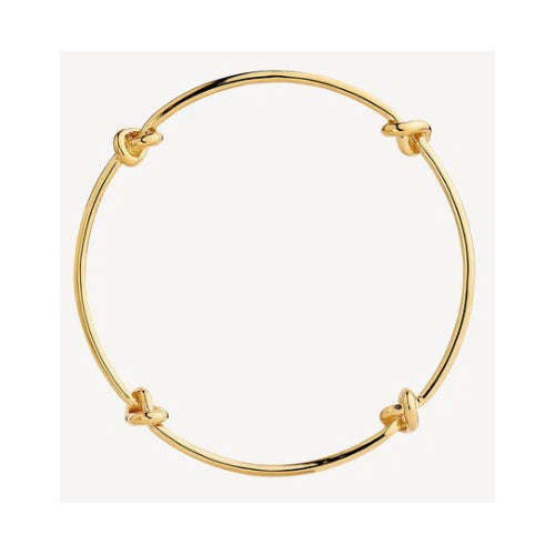 Nature's Knot Gold Bangle