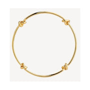 Nature's Knot Gold Bangle