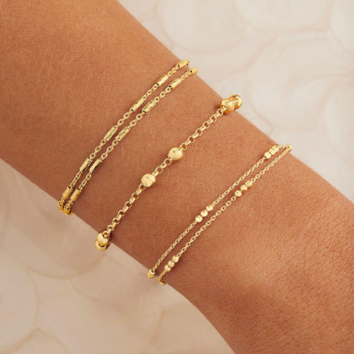 Equilibrium Double-Strand Bracelet