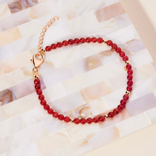 Red Onyx Bracelet