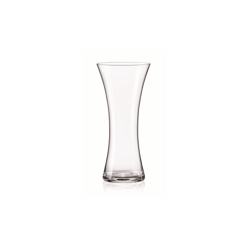 Waisted glass vase