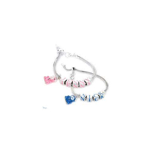 Babylinks Blue Bear Charm