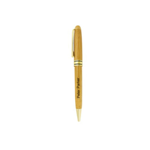 Bamboo engraved pen