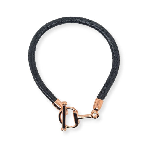 PVC & sterling silver bangle