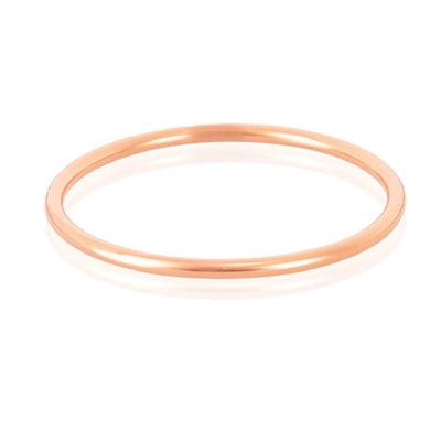 Rose plated golf bangle