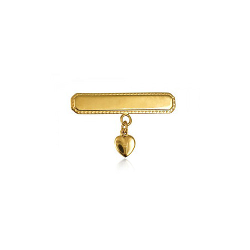 9ct baby brooch