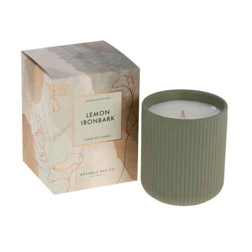 Lemon Ironbark candle